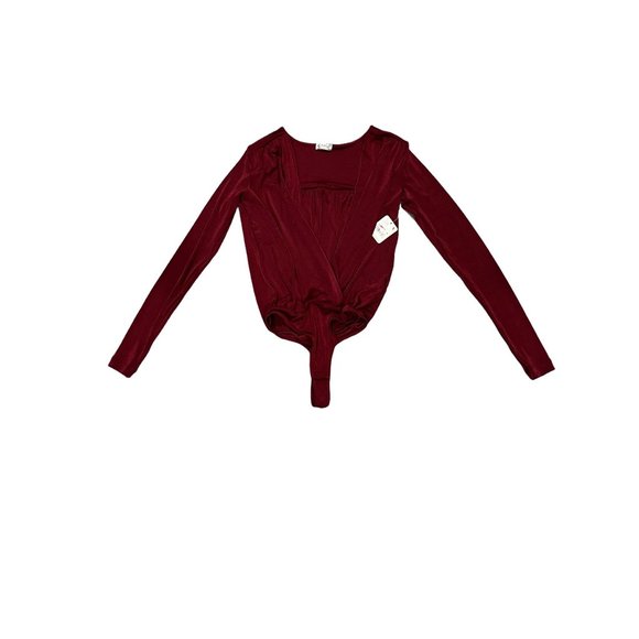 NWT Intimately by Free People Turnt Bodysuit Very Berry Size XS - Picture 2 of 10